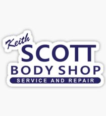 One Tree Hill - Keith Scott Body Shop Sticker