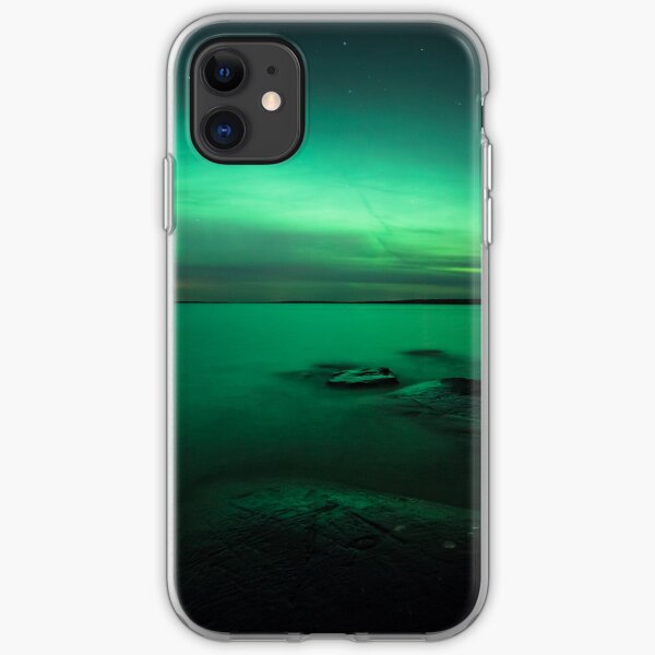Mystic northern lights glow iPhone Soft Case