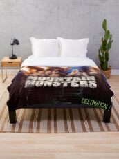 Mountain Monsters Throw Blanket