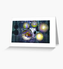 THE FRACTAL BALL Greeting Card