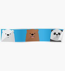 We Bare Bears Bros Poster