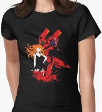 Evangelion Unit-02 Women's Fitted T-Shirt