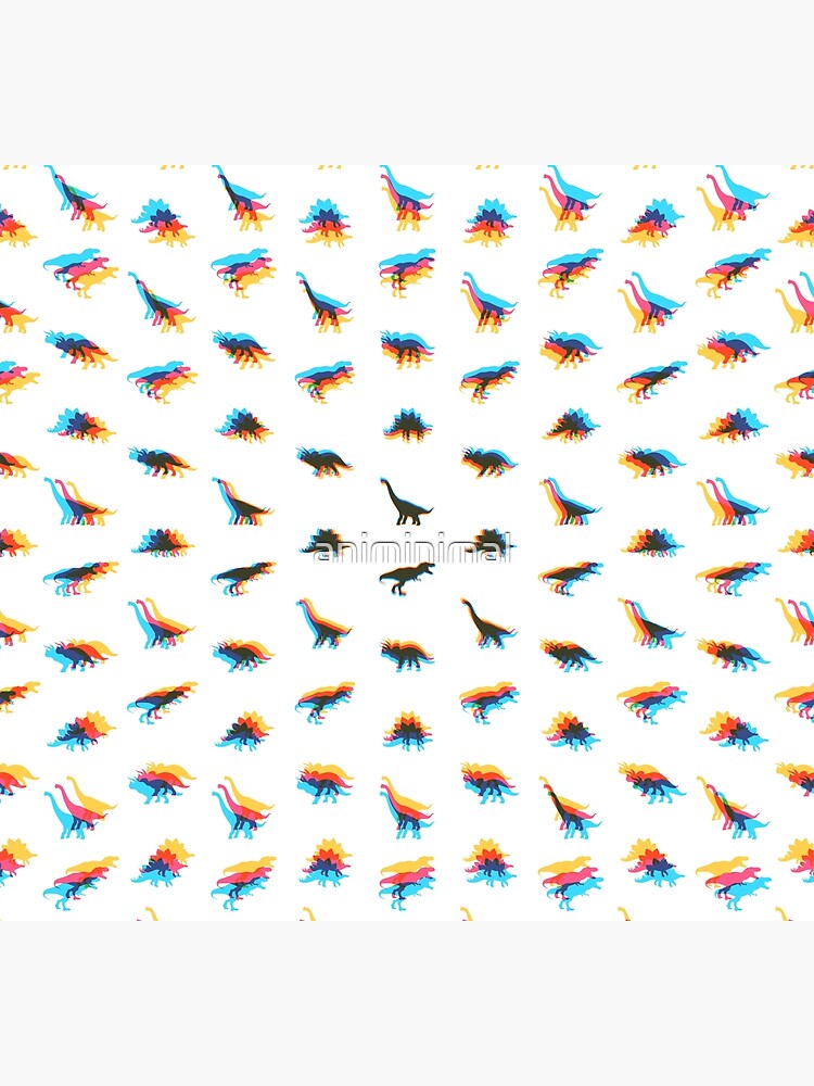 Dinosaur Kaleidoscope by animinimal