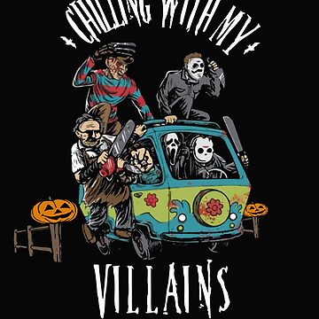 KING OF THE HILL HORROR MOVIE VILLAINS MASH UP SHIRT