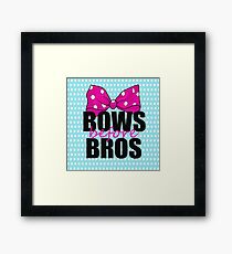 Bows Framed Print