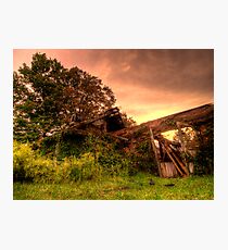Burned Photographic Print