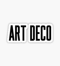 Art Deco Sticker