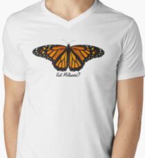 Monarch Butterfly - Got Milkweed? Men's V-Neck T-Shirt