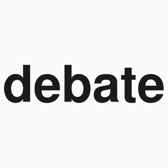 Debate: Stickers | Redbubble