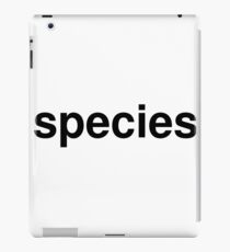 species iPad Case/Skin