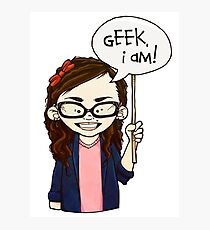 Geek I am ! Photographic Print