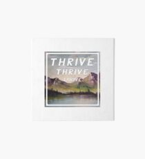 Thrive Outdoors Art Board Print