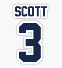 One Tree Hill - Lucas' Jersey Sticker