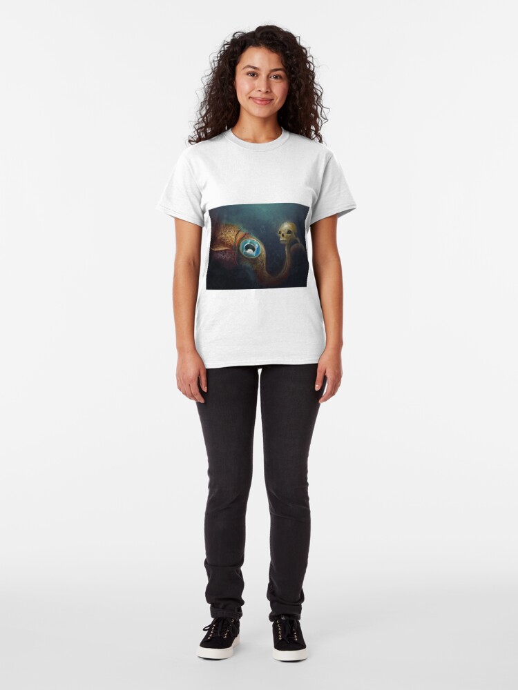 Alternate view of To Squid Or Not To Squid Classic T-Shirt