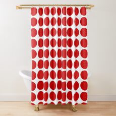 Circle Geometric Pattern Shower Curtains Redbubble