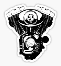 Harley engine Sticker