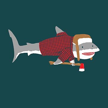 Artwork thumbnail, Shark LumberJack by nickv47
