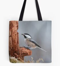 Black-Capped Chickadee Tote Bag