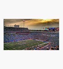 Ralph Wilson Stadium at Dusk Photographic Print