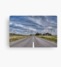 The Lonely Road Canvas Print