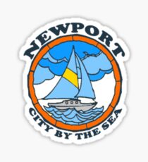 Newport Beach - Rhode Island. Sticker