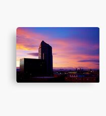 Denver Sunset Canvas Print