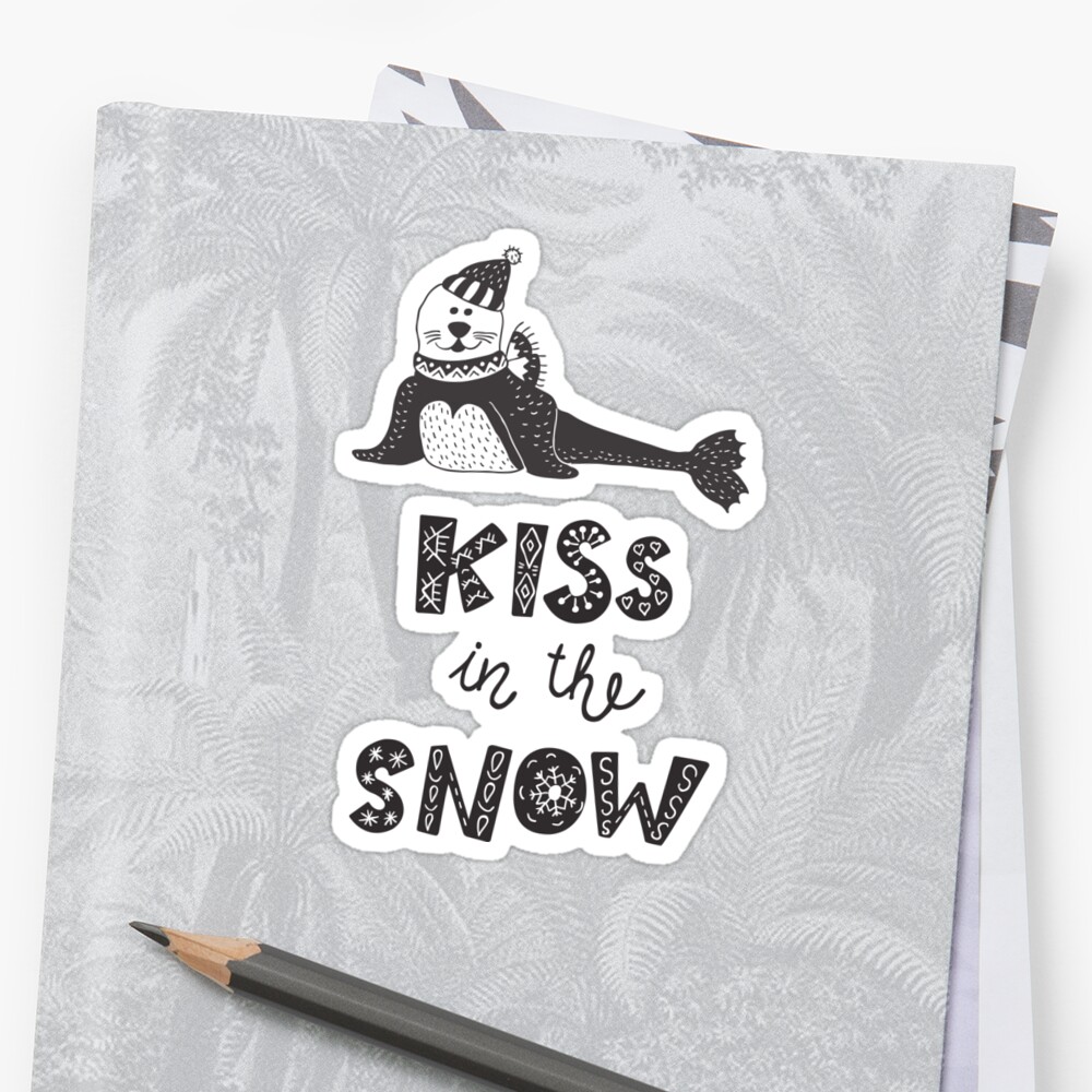 cute-winter-quotes-sticker-by-flenny-redbubble