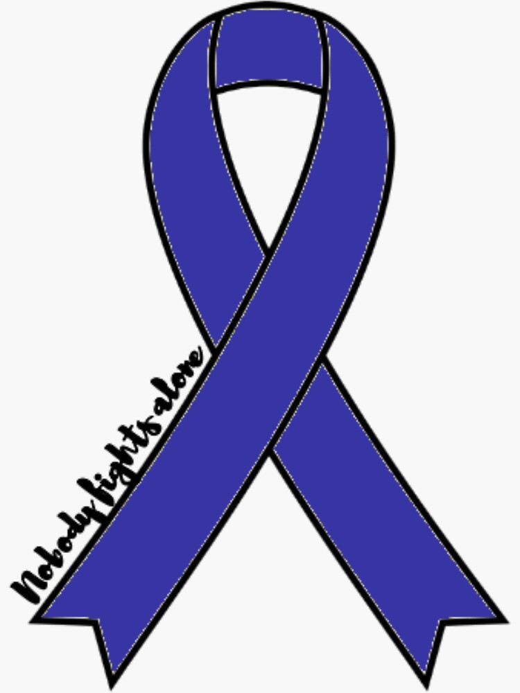 blue-colon-cancer-ribbon-sticker-by-anneweidner10-redbubble