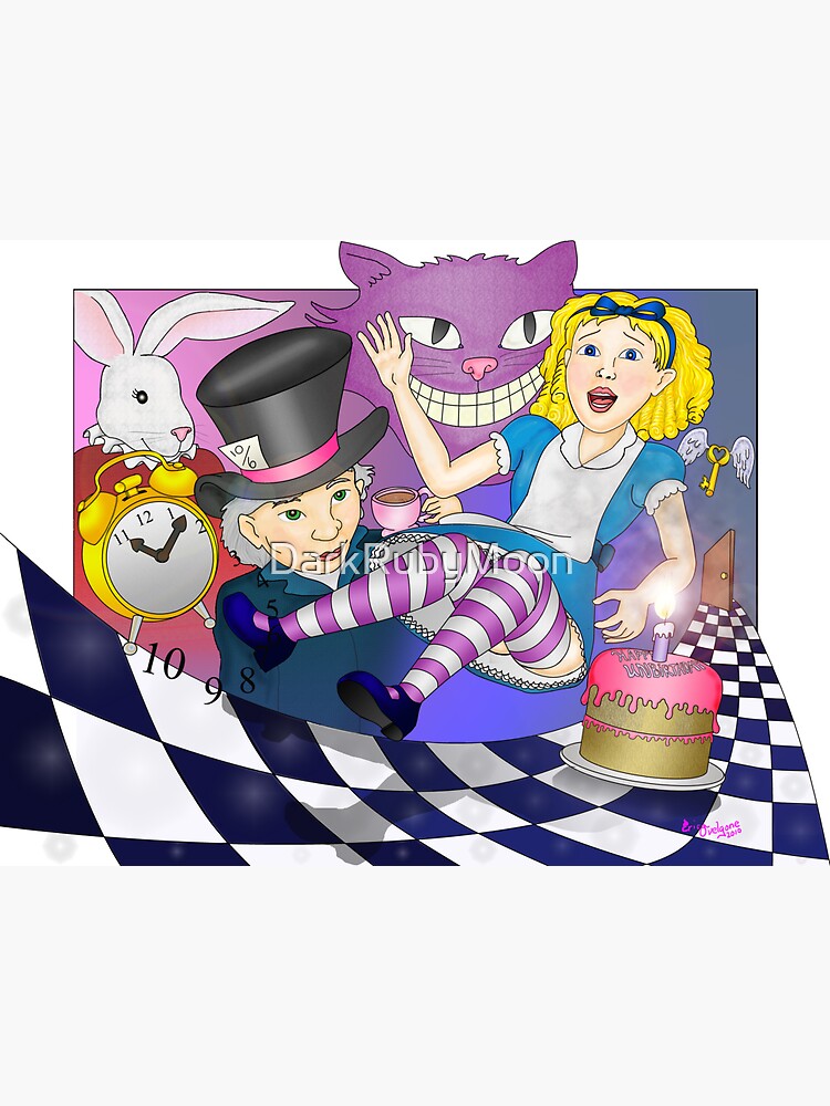 Alice Goes down the Rabbit Hole by DarkRubyMoon