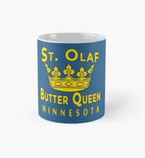 ST OLAF BUTTER QUEEN WITH CROWN Mug