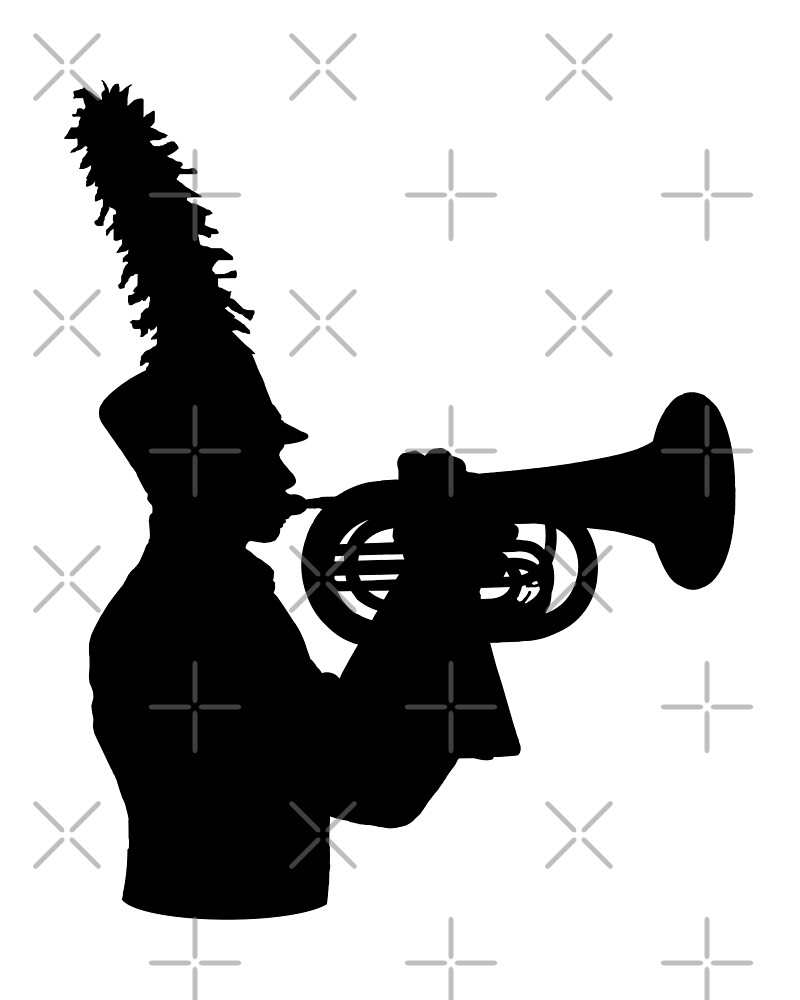 "Marching Band Baritone Horn" by Vistascribe Redbubble