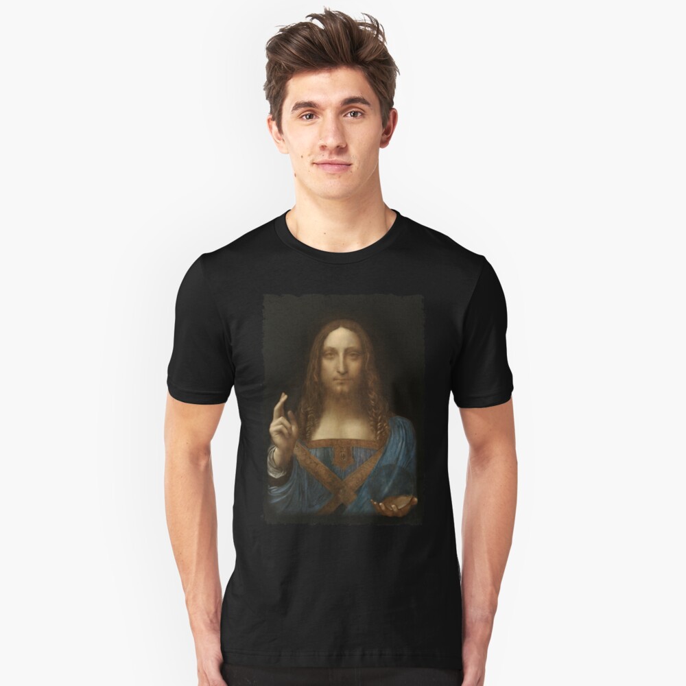 salvator mundi t shirt