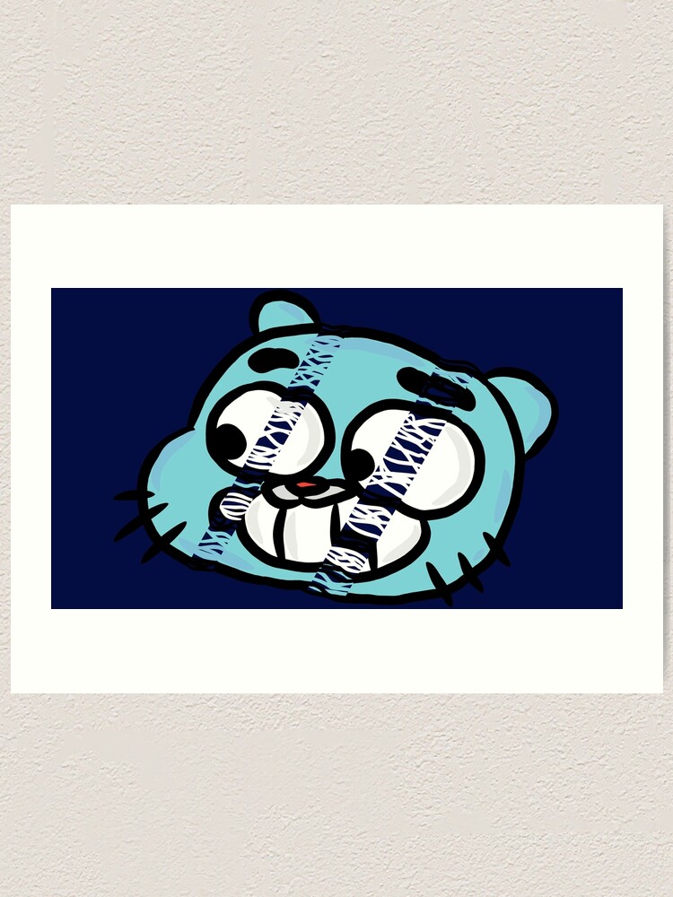 Alternate view of Hang Tight Gumball Watterson Art Print