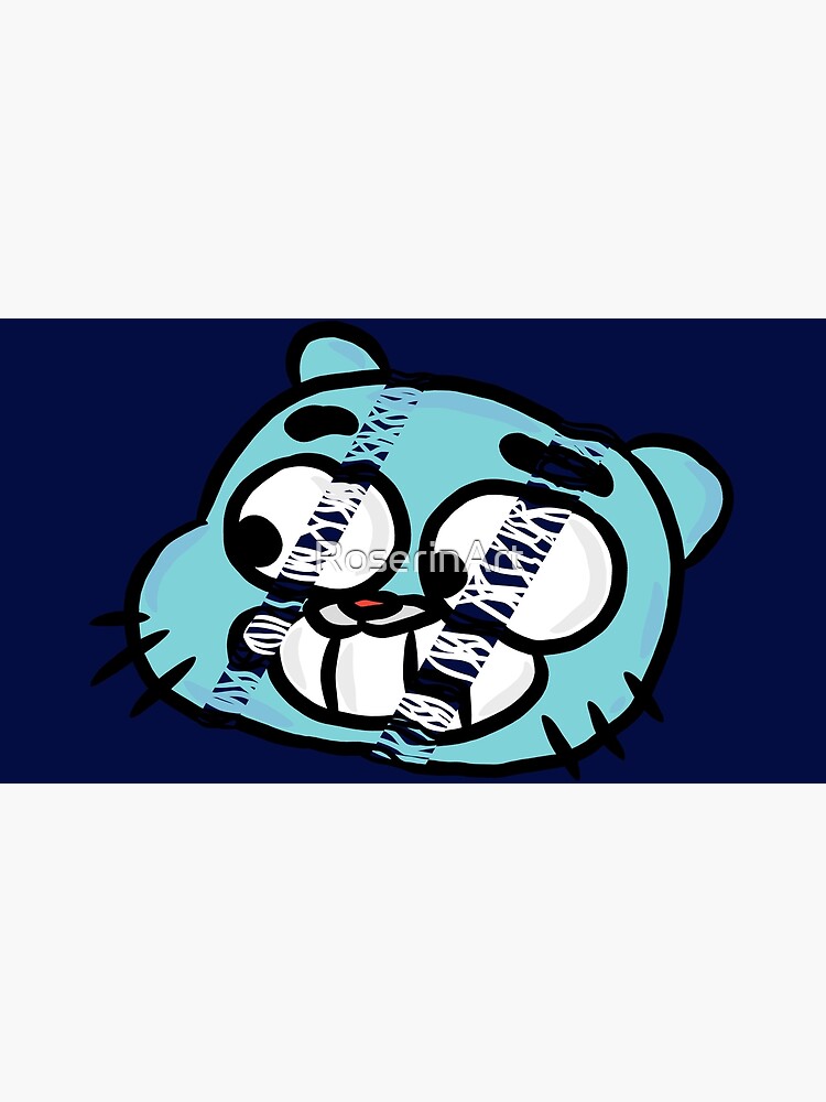 Hang Tight Gumball Watterson by RoserinArt