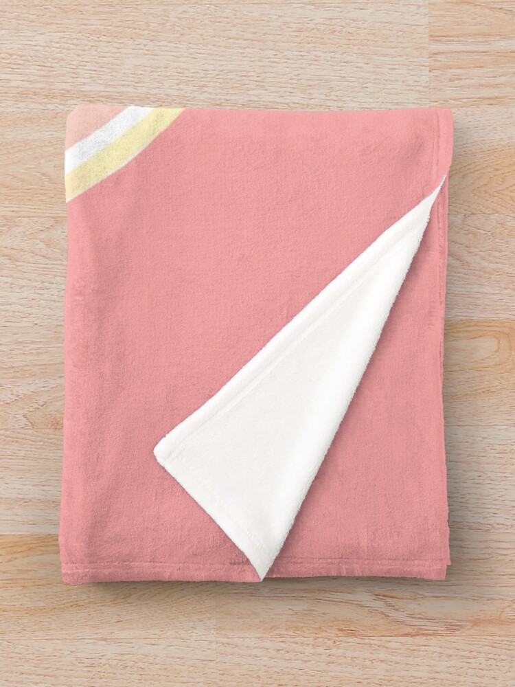 Alternate view of Pastel Joyful Burger Doodle - The Amazing World of Gumball Throw Blanket