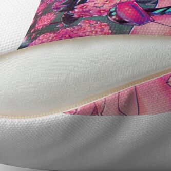 Alternate view of boundless Throw Pillow