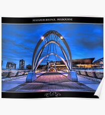 Seafarers Bridge, Melbourne II Poster