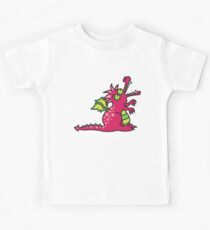 Red Magic Dragon Kids Tee