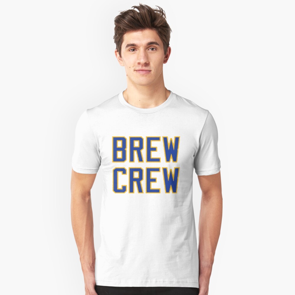 milwaukee brewers brew crew t shirt