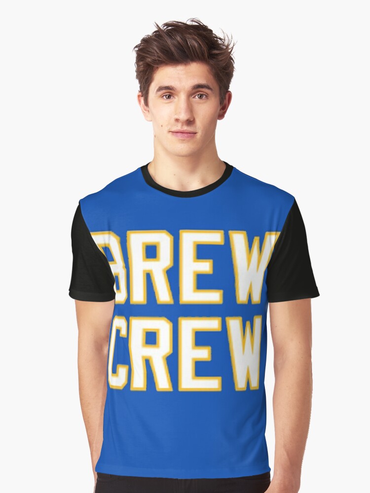 milwaukee brewers brew crew t shirt