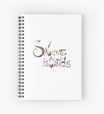 Cuaderno de espiral Silent Islands Splatterpaint Logo