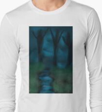 Moonlight Forest Long Sleeve T-Shirt