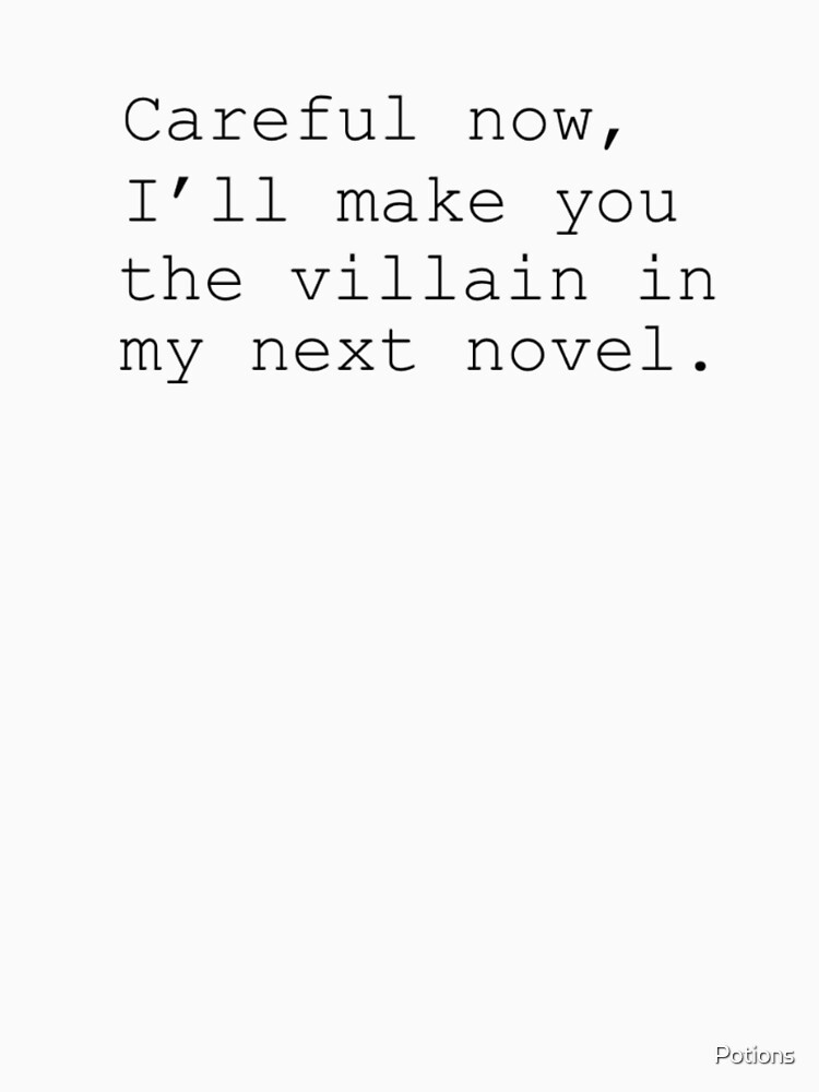 I'll Make You the Villain by Potions