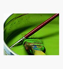It's green! Photographic Print