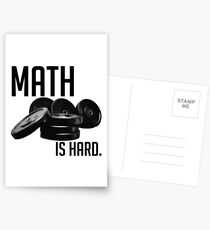Math is Hard Postcards