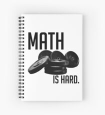 Math is Hard Spiral Notebook