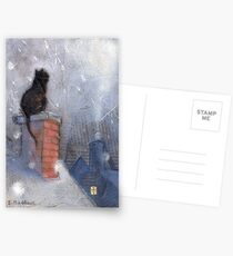 Christmas Cat Postcards