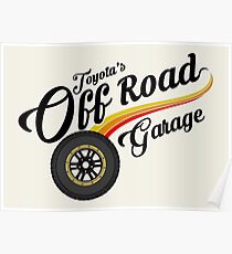Off Road Garage Poster
