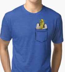 Shrek Pocket Tri-blend T-Shirt