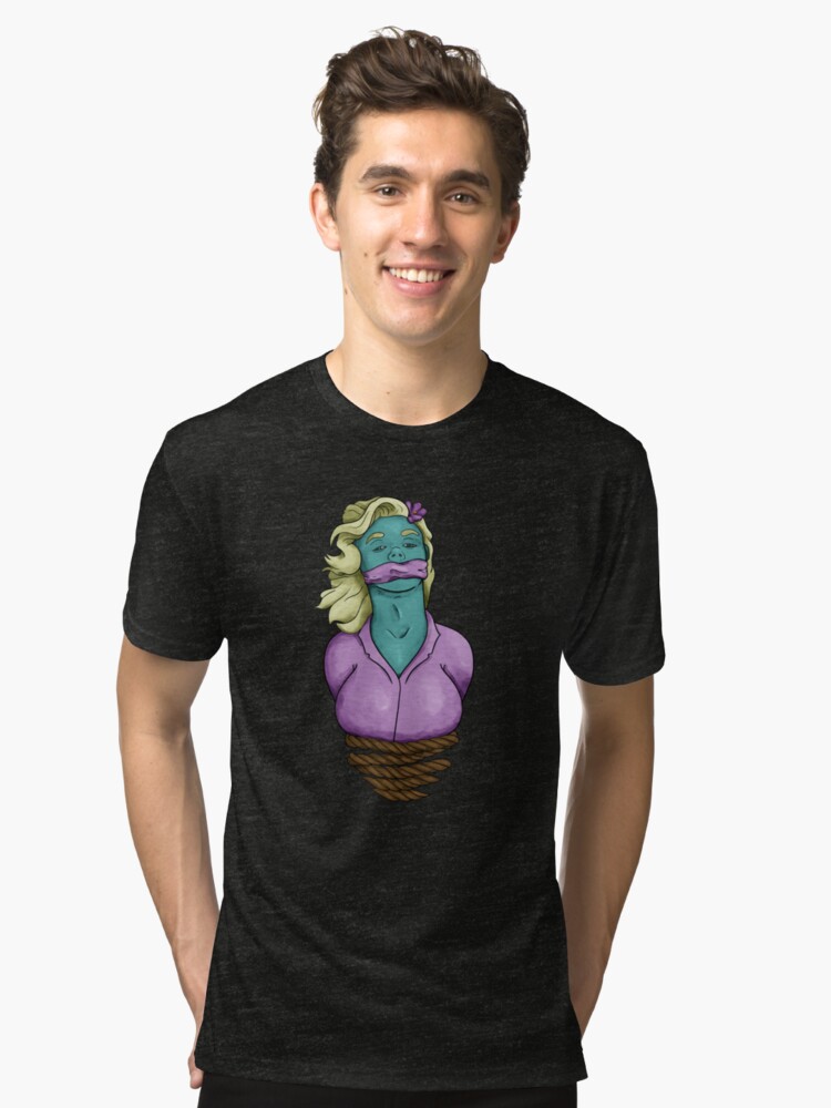 Alternate view of Chloroform Girl Tri-blend T-Shirt